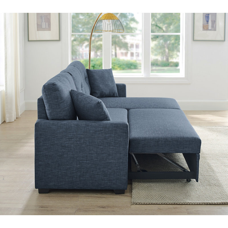 Modular Sleeper Sectional Sofa With Storage