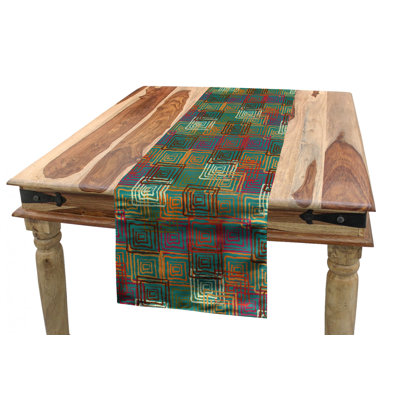 Geometric Table Runner