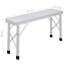 Zarmayr Rectangular Wood Metal Folding Outdoor Camping Table , 90cm cm W 60cm cm D-96425679