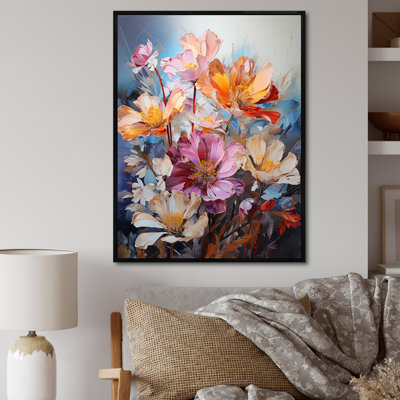 " Multicolor Glossy Birds Of Paradise Flowers I "