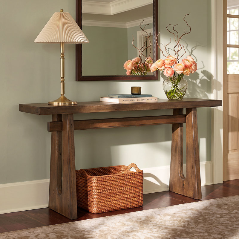 Console en bois 59,2 "Modari, 59'', Walnut Brown