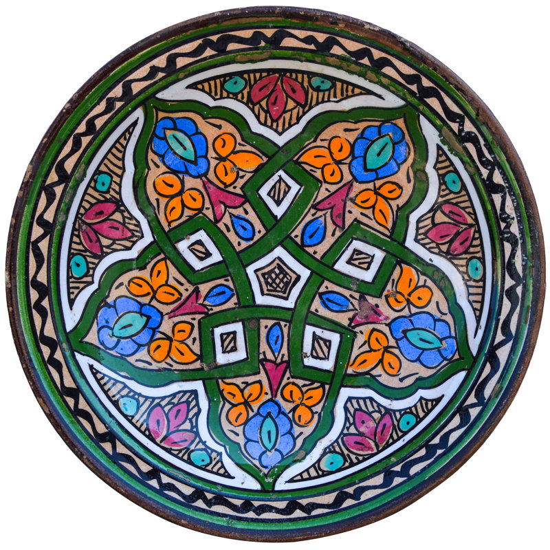 Handmade Ceramic Decorative Plate