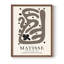 Matisse CCxx, reproduction encadrée - bois massif-1002376984-1002376985