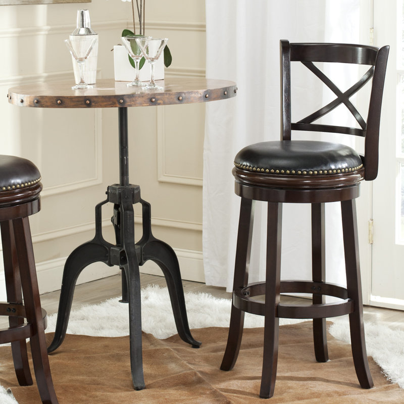 Tabouret de bar pivotant 29 po Brockway, Cappuccino