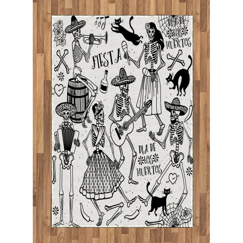 Clarksburg Hand Woven Area Rug, Rectangle 120 x 180cm