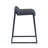 Martiana Upholstered Counter Stool with Metal Frame-748568077
