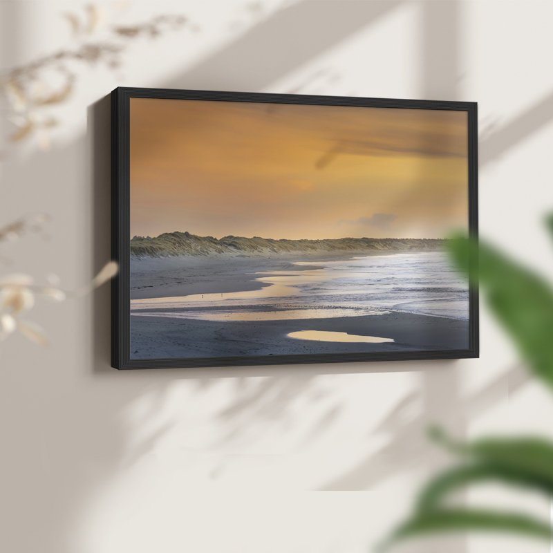 Endless Shores -Framed Print - Restickable