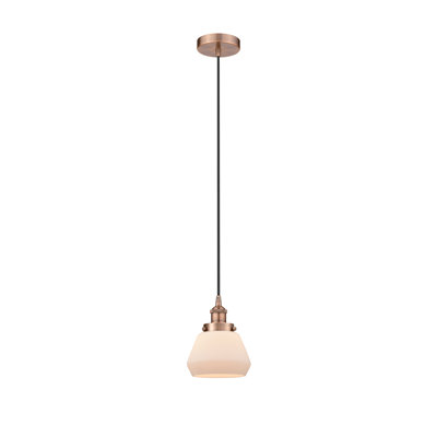 Luminaire suspendu conique à 1 lumière Cahn