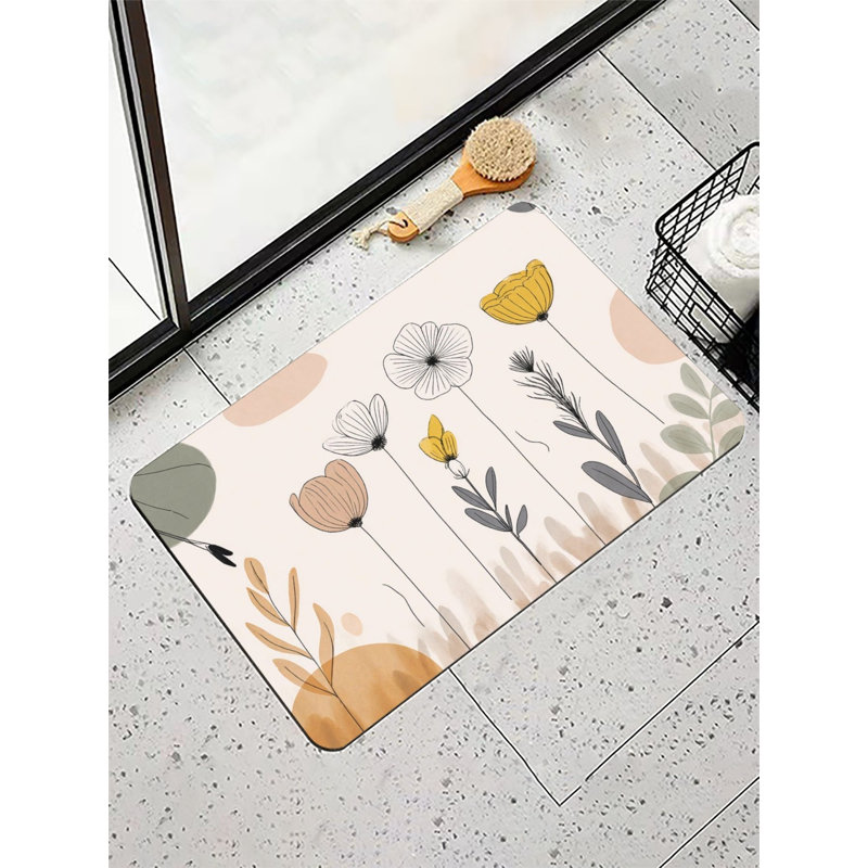 Tapis de bain Minimalist Beige