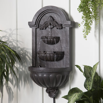 Fontaine murale San Pablo - Bronze prune
