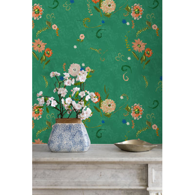 Yuki Osada Floral Wallpaper Double Roll