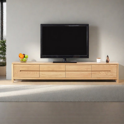 Nordic  Style Oak TV Stand