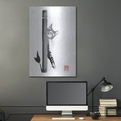 Luxe Metal Art 'Clide' By Pechane, Metal Wall Art " Clide " by Pechane