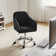 Vernese Modern Velvet Task Chair with Tufted Back