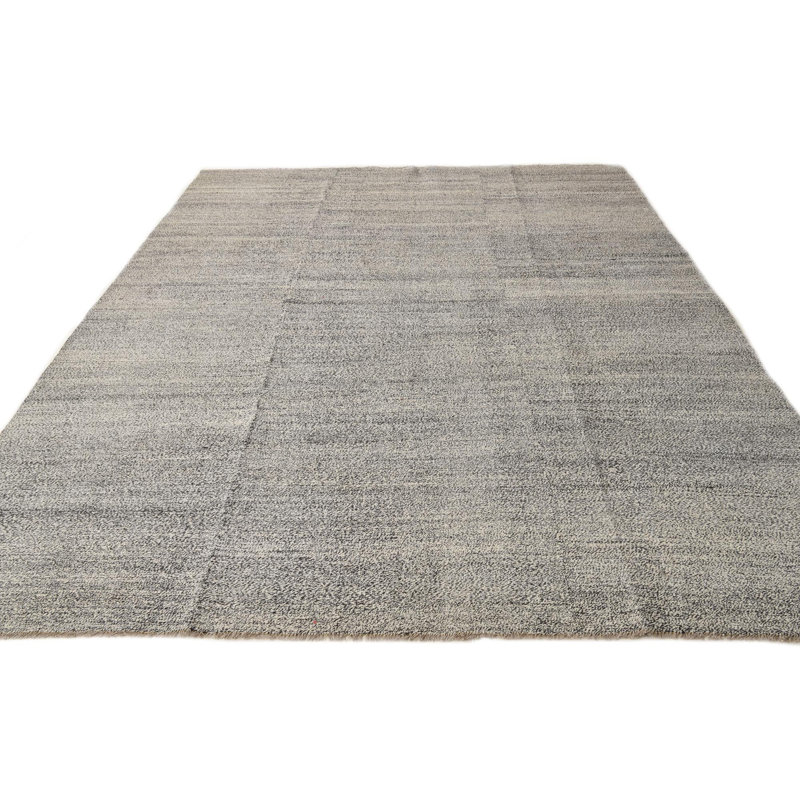 Tapis noir et blanc 9x12 Pinkerton