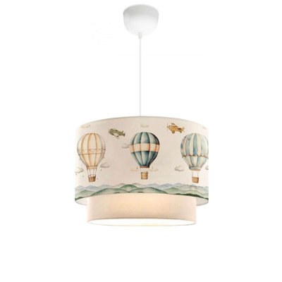 Stunning Cream Colour Chandelier, Plastic Body, Ø11.8 x 7.9 inches | Adjustable Height Up to 27.6 inches | E27 Socket (Max 40W) | Elegant IP20 Design for Living Room & Dining Areas, Modern & Stylish Lighting Solution