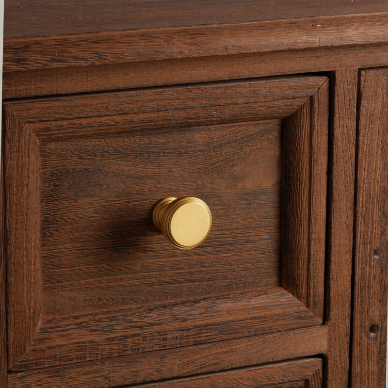Brass Knob Multipack, Brushed Brass