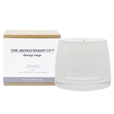 Lavender & Clary Sage Scented Jar Candle