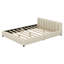 Upholstered Platform Bed, Mother & Child Bed-1015413539