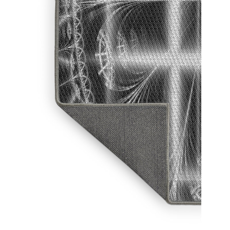Tapis noir, Rectangle 5 pi x 7 pi