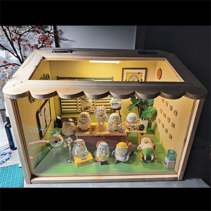 Boîte de présentation en acrylique, H 19,68 po x l 11,81 po x P 11,81 po