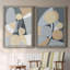 Millenium I - ensemble de 2 peintures sur toile encadrées-44697613-44697846