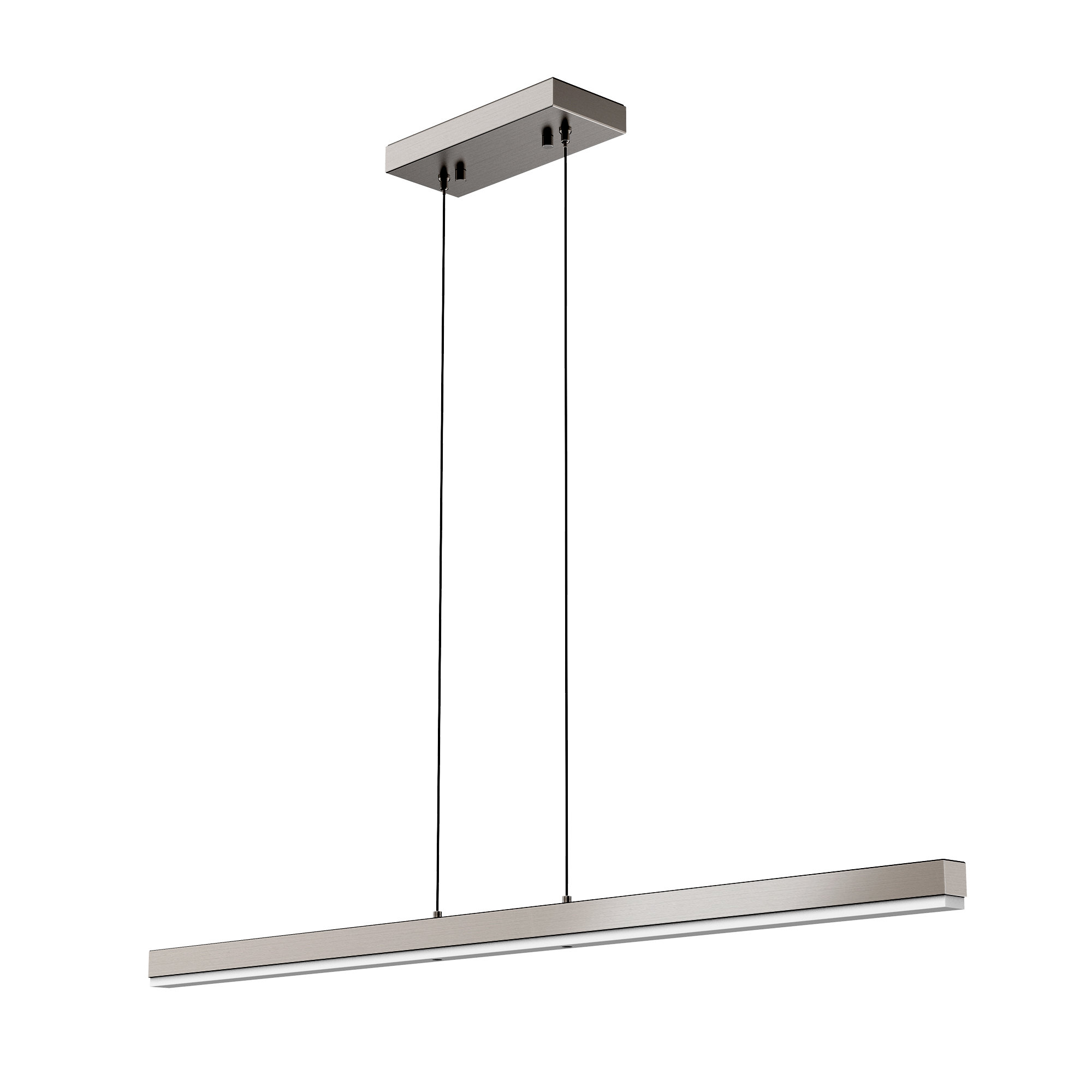 Blackjack Lighting Float 1 - Light Kitchen Island Linear LED Pendant ...
