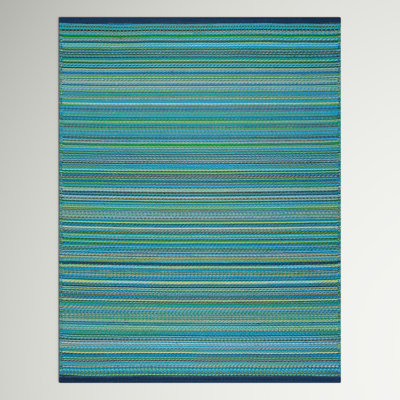 Tapis réversible à rayures Ackley