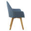 Kai 51cm H Polyester Blend Upholstered Armchair-1235637879
