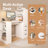 Jabari Wooden Computer Desk with Built-in Socket & 3 Drawers
