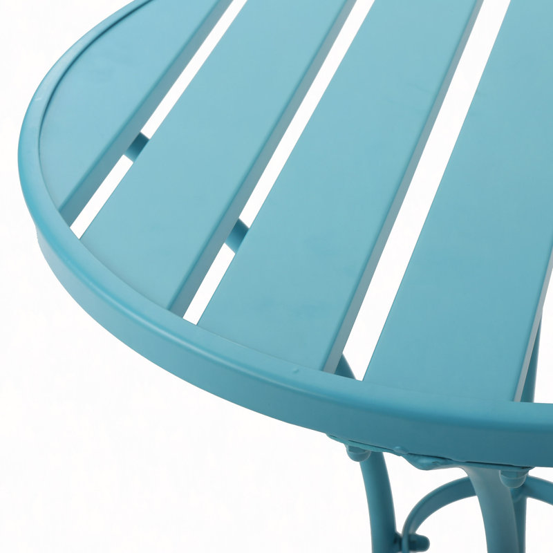 Ensemble de 3 pièces en métal Kd, Bleu