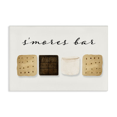 «S'mores Bar Ingredients» par Corrine Rose Design