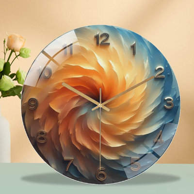 Horloge murale élégante 12 po