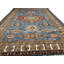 Tapis unique bleu clair 5 pi 9 po x 8 pi