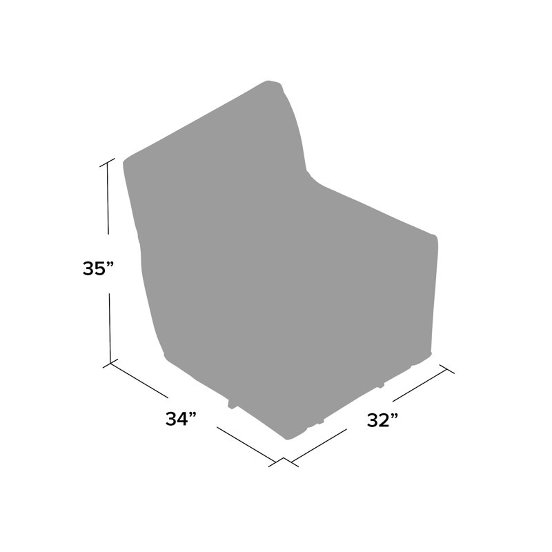 Fauteuil pivotant large de 32 po Venus, Oui, Forzando 23 rayé brun