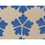 Floral Area Rug in Blue
