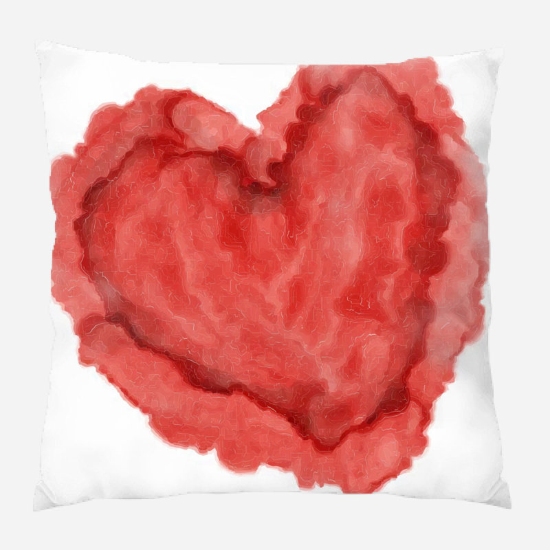 Outdoor Reversible Throw Pillow, Microsuede, Indoor