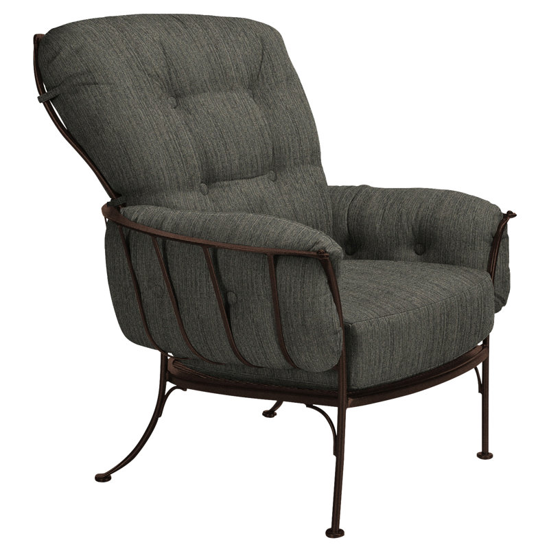 Monterra Outdoor Lounge Chair, Copper Creek, Adena Shale