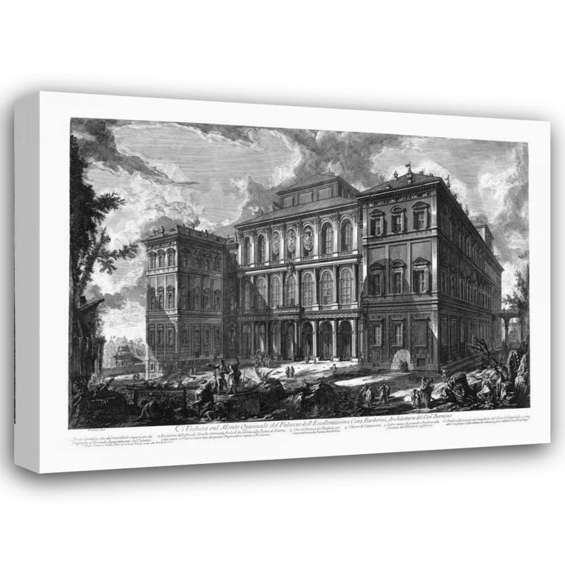 Art sur toile tendue Lark Manor ™ Piranesi, H 36 po x l 47 po