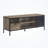 Brisa TV Stand with Black and Rustic Oak Finish