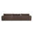Degennaro 3 PC Sectional W/ Ottoman-Landale Charcoal-121084272
