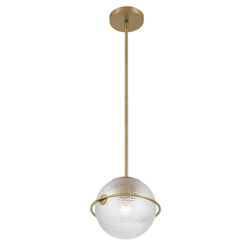 Mini-luminaire suspendu 1 lumière Luniva 9 po