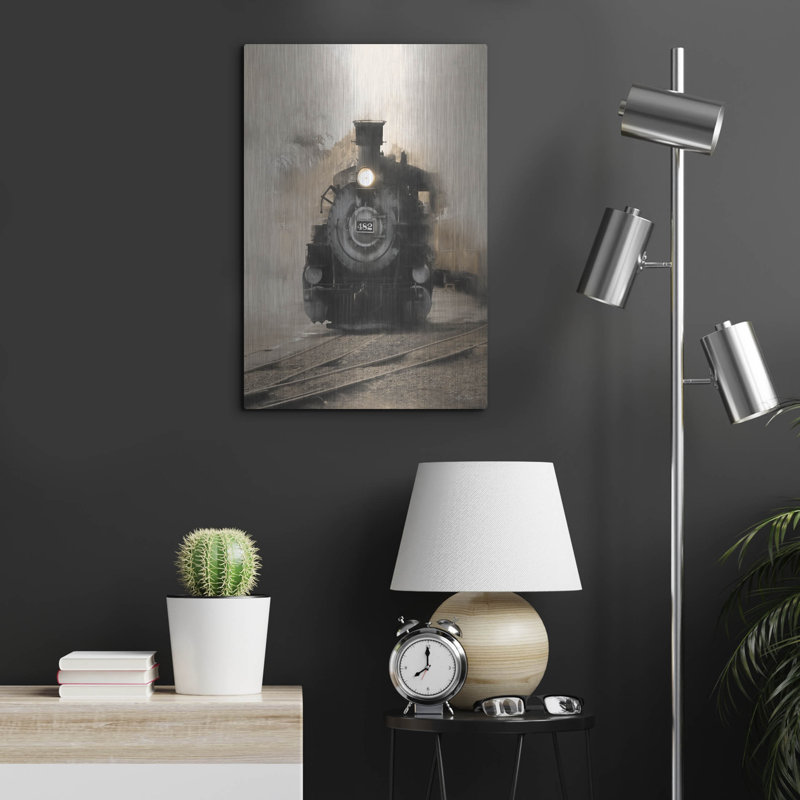 Luxe Art «Durango Train» par Lori Deiter, Met «Durango Train» par Lori Deiter, H 24 po x l 16 po