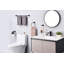Porte-serviettes mural 24 po en acier inoxydable-93509057