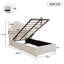 Upholstered Ottoman Storage Bed-723631629