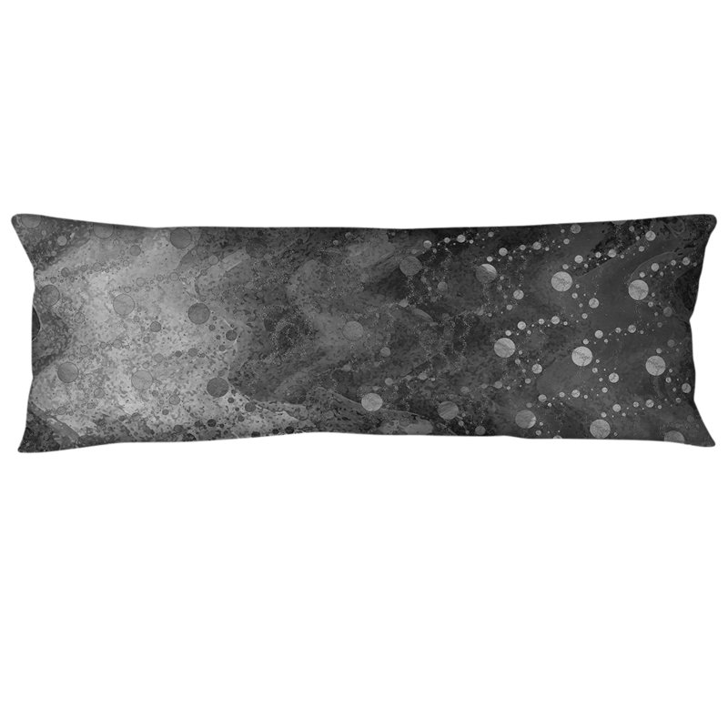 Polyester Pillow, Black/White