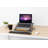 Mount-It! Height Adjustable Portable Laptop Stand and Riser for Desk, Black