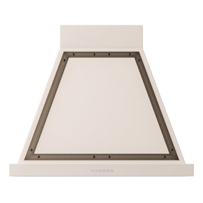 ILVE Nostalgie II Series 30 in. Wall Mount Range Hood with 600 CFM Airflow (Antique White)