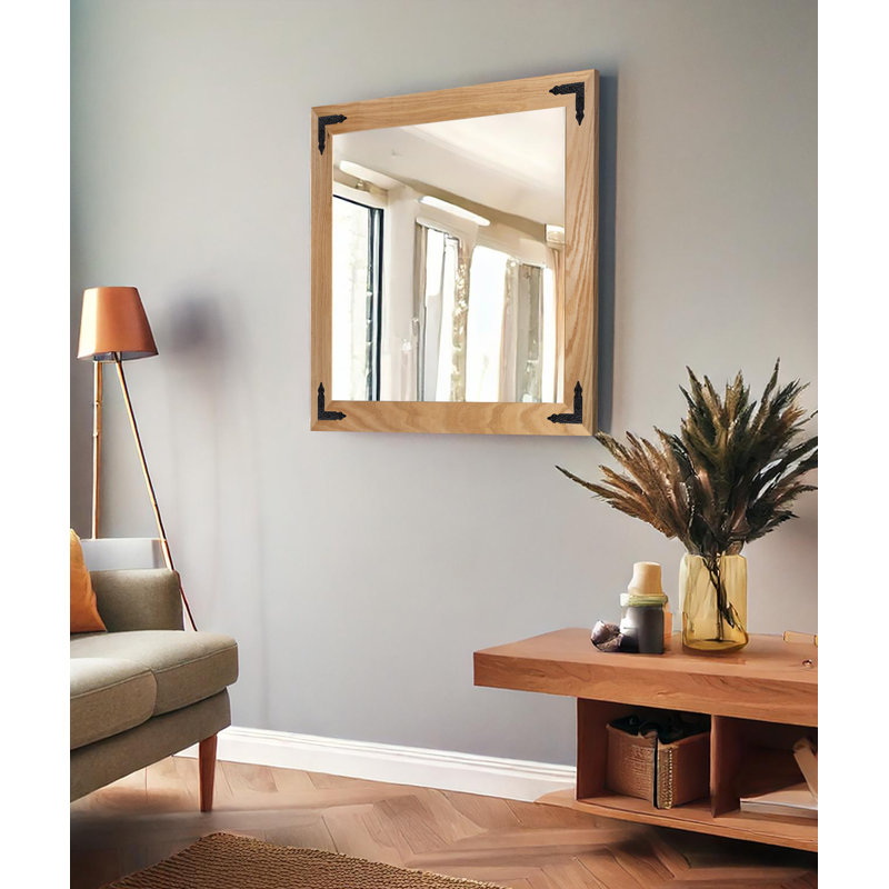 Miroir Gracie Oaks, Naturel, 30 po x 33 po
