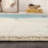 COLORWRKS Abstract Area Rug Ivory/Blue/Yellow/Rust-375474217